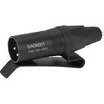 DPA Microphones DAD6001 MicroDot to 3-pin XLR Adapter (Belt Clip)