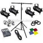 NSI / Leviton Par 38 4-Light Expansion Kit (Black)
