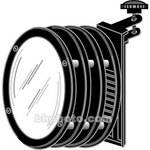 Lowel #2 Reflector with Front Housing and Clear Safety Glass