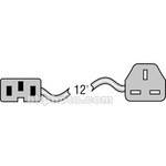 Lowel U.K. Cable for Pro-light with IEC Connector - 12' (3.6m)