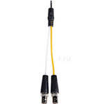 Delvcam DELV-2BY2MM BNC to 3.5mm Cable
