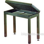 QuikLok PB-120 Deluxe Steel Piano Style Bench with Sheet Compartment