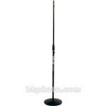 QuikLok A-399BK 35.5-61.5" Mic Stand/Round Base (Black)