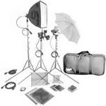 Lowel DV Core 250 Kit, LB30 Soft Case 