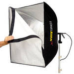 Lowel Rifa-Lite EX88 1000 Watt Softbox Light with Lamp (120V-240VAC)
