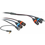 Remote Audio Betacam Breakaway Cable