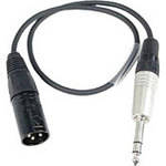 Remote Audio XLR Male to 1/4" TRS Male Cable (with Pins 1 & 3 Shortened)