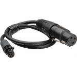 Remote Audio XLR Female to TA5F 18" Line Level, BDS Compatible Lectrosonics Cable
