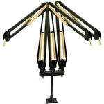 O.C. White Triple ProBoom Elite Microphone Arm System (Black & Gold)