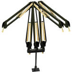 O.C. White Triple ProBoom Elite Microphone Arm System (Beige & Chrome)