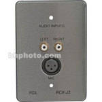 RDL RCX-J3S Complete Audio Input Panel Assembly (Gray & Silver)