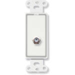 RDL D-F Female Double-Type F Jack on D Plate
