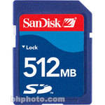 SanDisk Cart�o SD (Secure Digital) de 512Mb