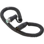 K-Tek KTK18NK - XLR Male to Low-Profile Right -Angle XLR Female Coiled Cable
