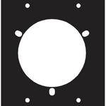 Middle Atlantic 3 Bolt Twistlock Punchout Panel 