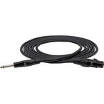 Hosa Technology 1/4" Male to 3-Pin XLR Female Hi-Z Microphone Cable - 25'