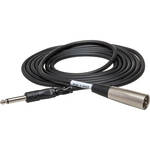 Hosa Technology Mono 1/4" Male to 3-Pin XLR Male Cable - 3'