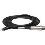 Hosa Technology XLR Female to RCA Male Audio Interconnect Cable - 3'