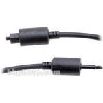 Hosa Technology Toslink Male to Mini-Toslink 3.5mm Male Fiber Optic Cable - 10'