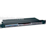 Middle Atlantic 6 CD Front Load Holder (Black Brush)