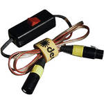 Dedolight Battery Cable, XLR to 4 Pin for DLH4 - 4'
