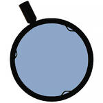 Dedolight Dichroic Daylight Conversion Filter for DLH4 - 3" (7.6cm)