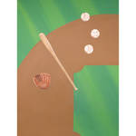 Studio Dynamics 7x9' Canvas Scenic Background SM - Baseball Equipment