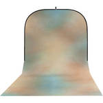 Botero #001 Super Collapsible Background (8x16', Blue, Green)