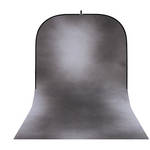 Botero #005 Super Collapsible Background (8x16') (Dark, Medium Grey)