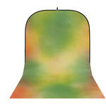 Botero #013 Super Collapsible Background (8x16') (Brown, Green Center)
