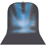 Botero #030 Super Collapsible Background (8x16', Dark, Medium Blue)