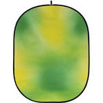 Botero #012 Collapsible Background (5x7') (Green, Yellow-Green)