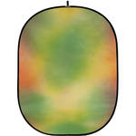 Botero #013 Collapsible Background (5x7') (Brown, Green Center)