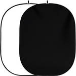 Botero #037 Collapsible ReversibleBackground (5x7') (Black/White)