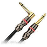 Monster Cable 1/4" Angled Male to 1/4" Male Keyboard Cable - 21'