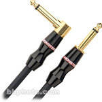 Monster Cable Bass 1/4" Male to 1/4" Angled Male Instrument Cable - 21'