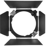 Hensel 4 Leaf Barndoor Set with Filter Holder for 7.0" Reflector