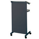 Da-Lite Classic Euro Lectern - Mobile Floor Lectern - 23 x 47"