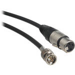 Comprehensive BNC Male to XLR Female Time Code Cable - 6'