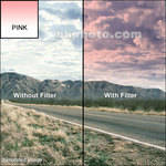 Cokin A128 Pink Graduated P1 Resin Filter
