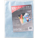 Print File Polypropylene Presentation Pocket - 11 x 14" - 6mil Thick - 100 Pack