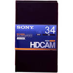 Sony BCT-34HDL  HDCAM Videocassette, Large