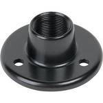 Atlas Sound AD-11E Surface Mount Microphone Flange (Black, 100 Pieces)