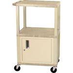 H. Wilson WT2642CEPQ  Tuffy Cabinet Cart (24 x 26-42 x 18") (Putty)