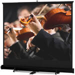 Da-Lite 93897 Floor Model C Portable Manual Front Projection Screen (12x12')
