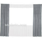 Da-Lite 30-in. Wide Wing Drapes - Pair (Gray) 41096G