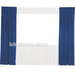 Da-Lite 30-in. Wide Wing Drapes - Pair (Blue) 87345BL