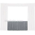 Da-Lite Fast-Fold Standard and Deluxe Skirt Gray 41147G