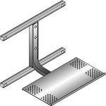 Advance WMS-31  Wall Mount-Shelf Design - For 29 - 32"   (73.7 - 81.3cm) Diagonal TVs (Black)