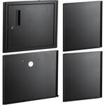 H. Wilson WTC-2 -B Cabinet Pack for Tuffy Cart (Black)